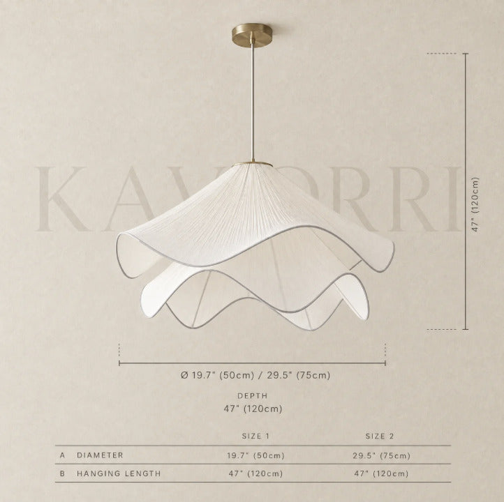 Fleur pendant light