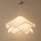 Fleur pendant light – light on