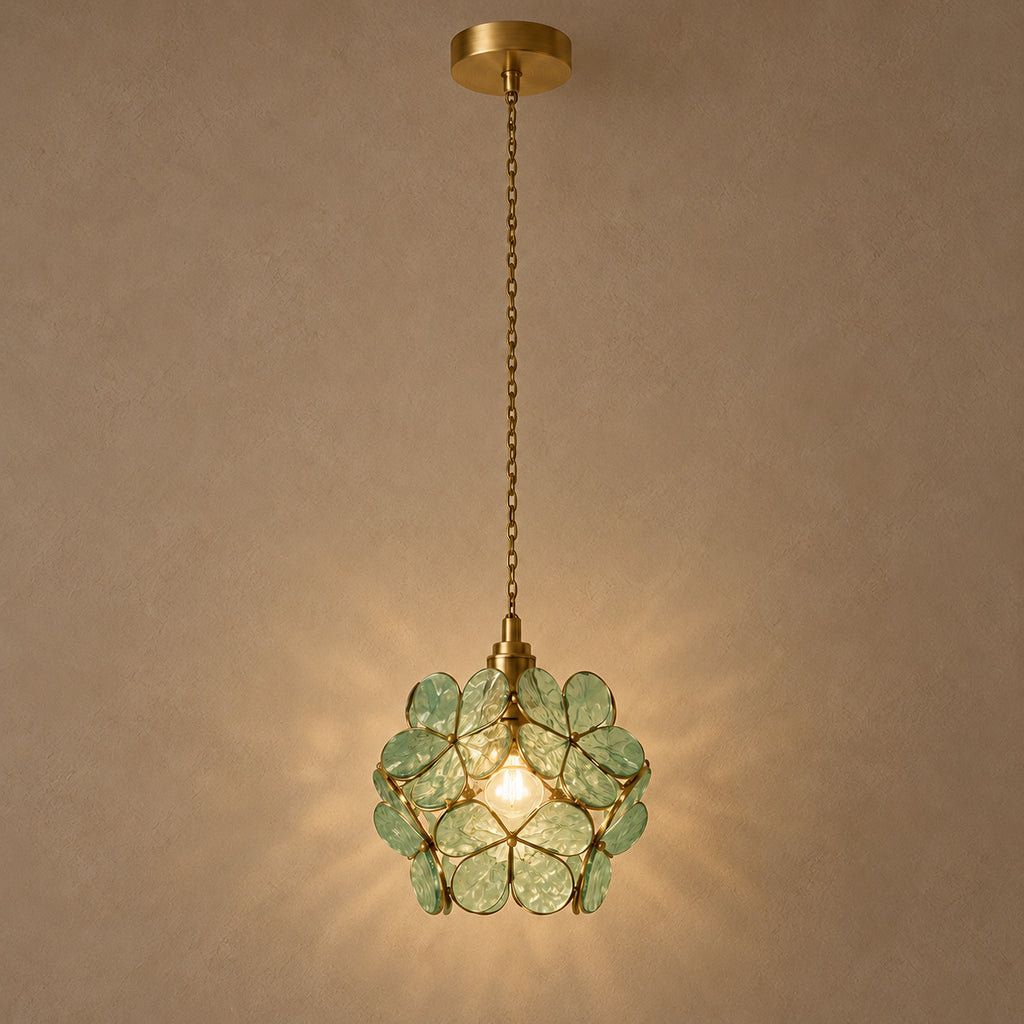 Glassia pendant light – light on