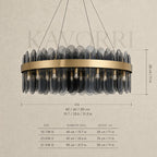 Halena chandelier