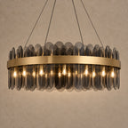 Halena chandelier – light on