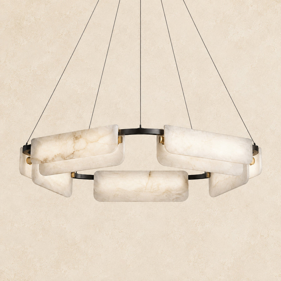 Marble Chandelier – Dimmable LED – Harmoni