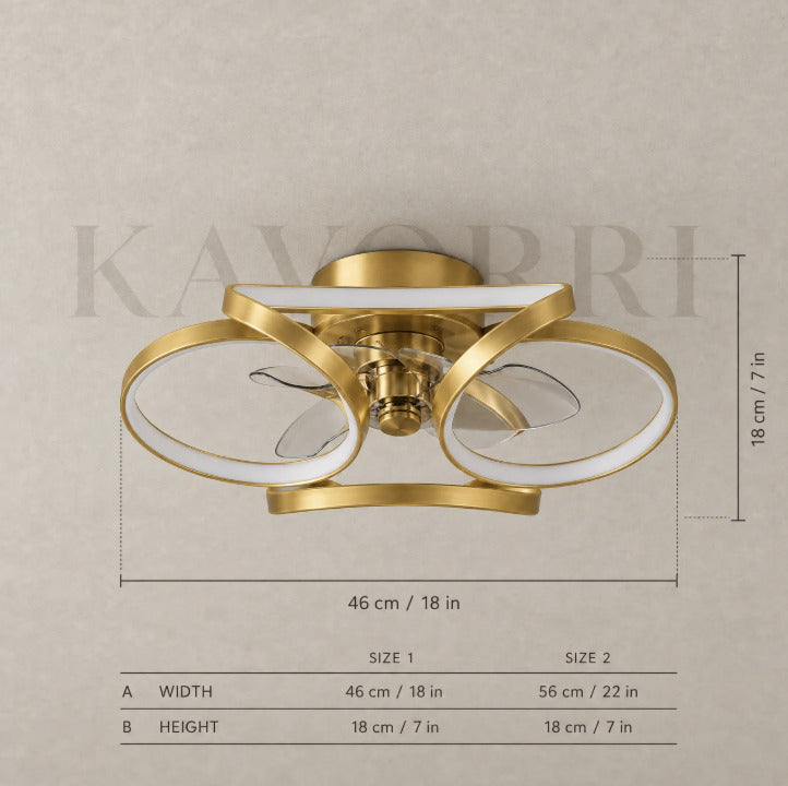 Ilya ceiling light by KAVORRI
