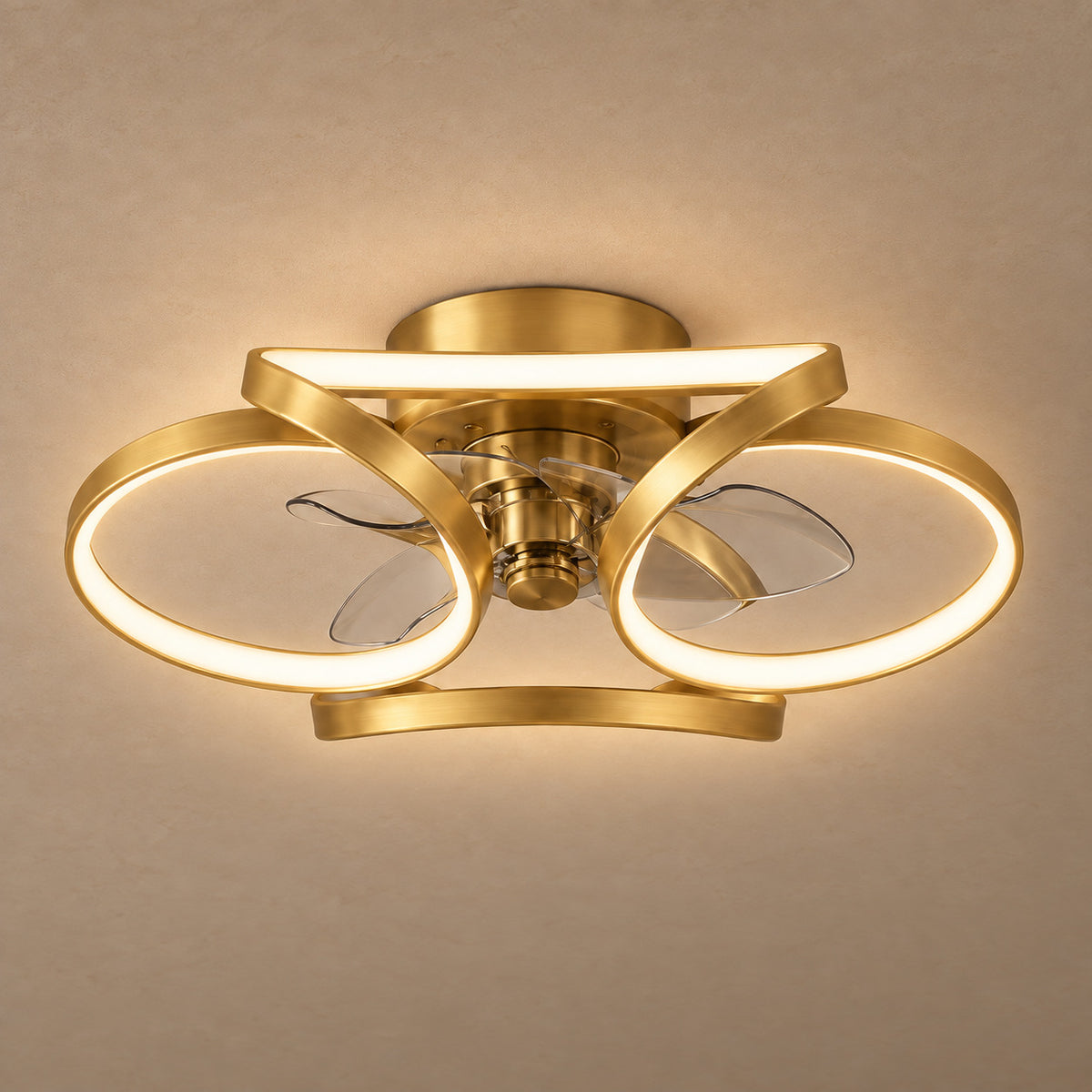 Ilya ceiling light – light on