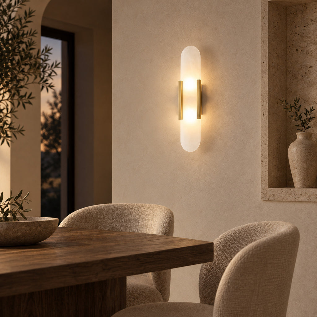 Iron wall light by KAVORRI