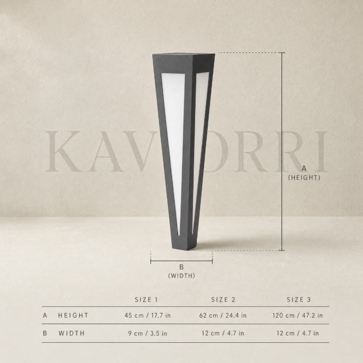 Itessa outdoor light by KAVORRI