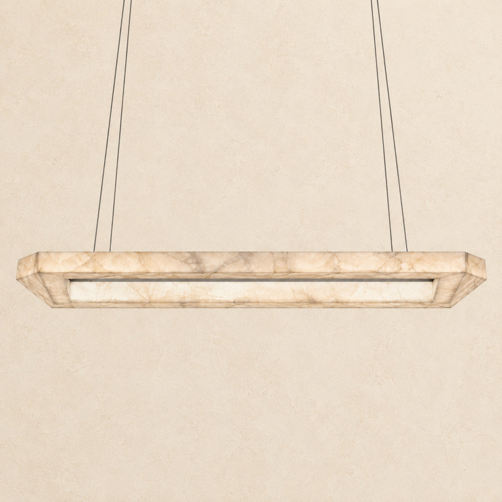Ivory chandelier – light off