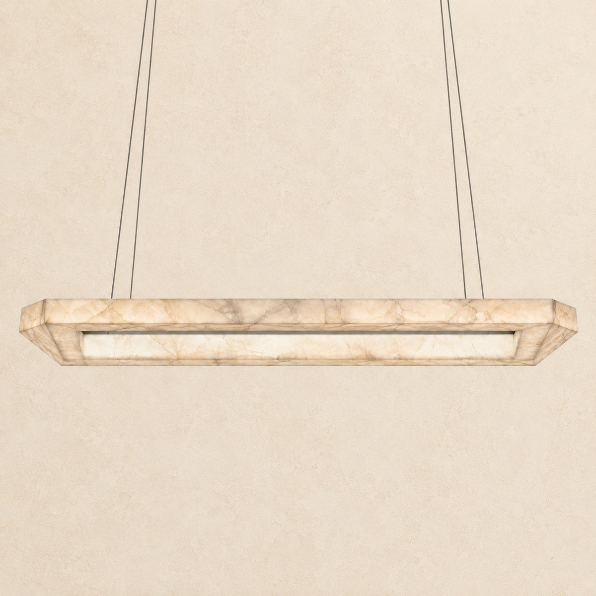 Ivory chandelier – light off