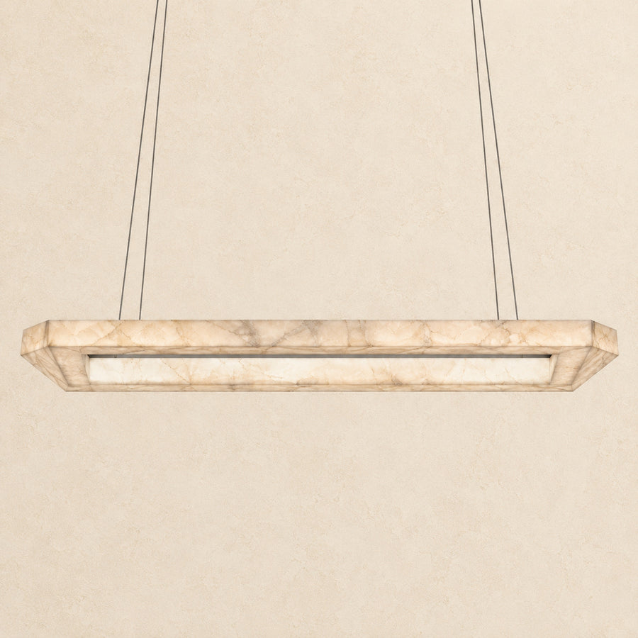Marble Chandelier – Dimmable LED – Ivory