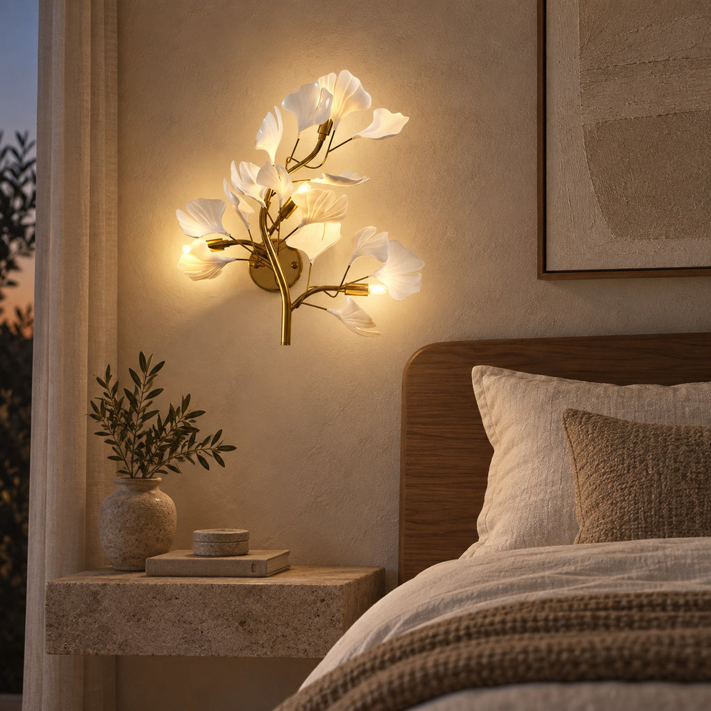 Jasmine wall light by KAVORRI