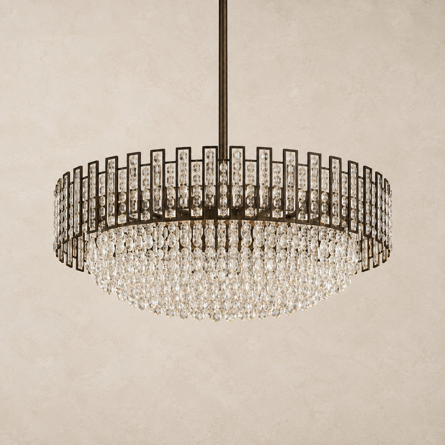 Crystal Chandelier – Dimmable LED – Kuro