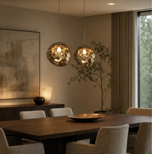 Lava pendant light