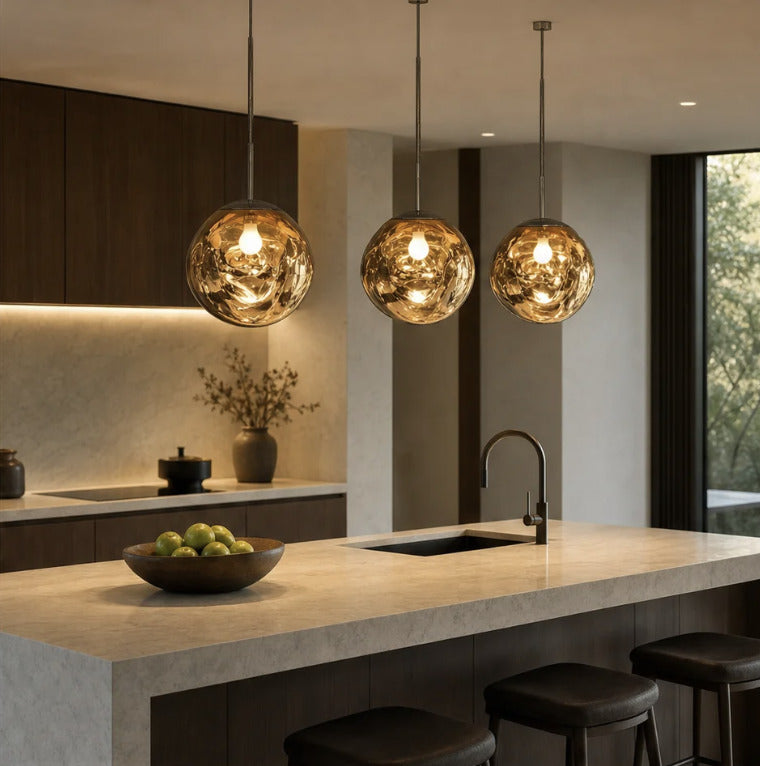 Lava pendant light