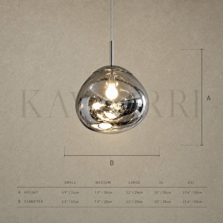 Lava pendant light