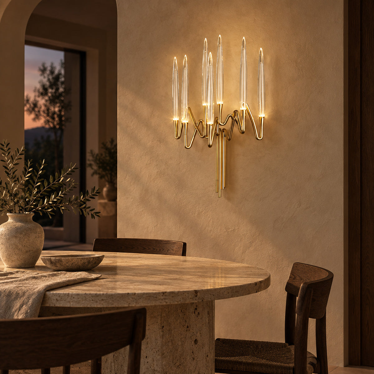 Loha wall light by KAVORRI
