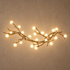 Mira chandelier – light on