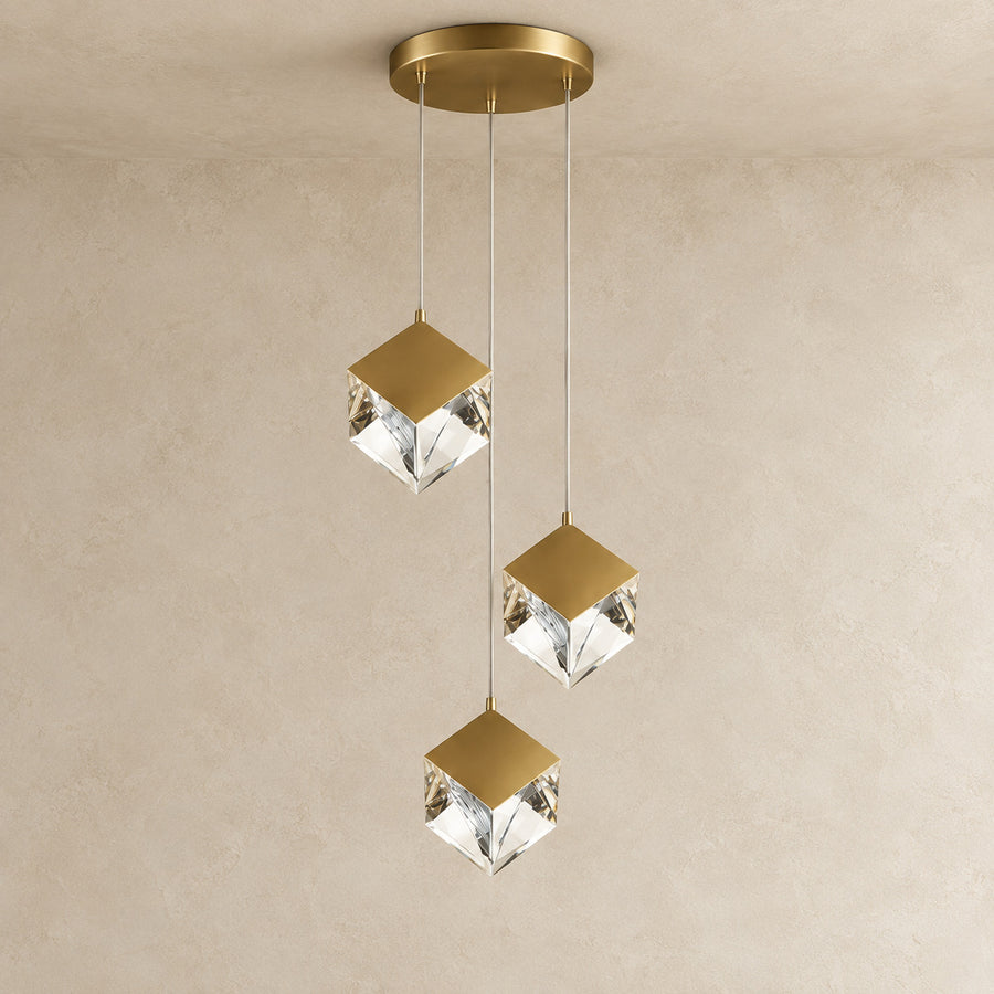 Glass Pendant Light – Dimmable LED – Monita