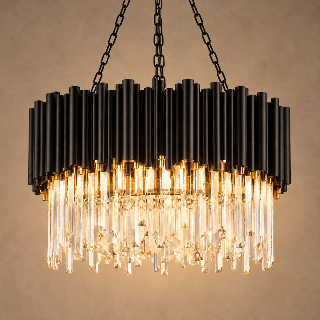 Mystique chandelier – light on