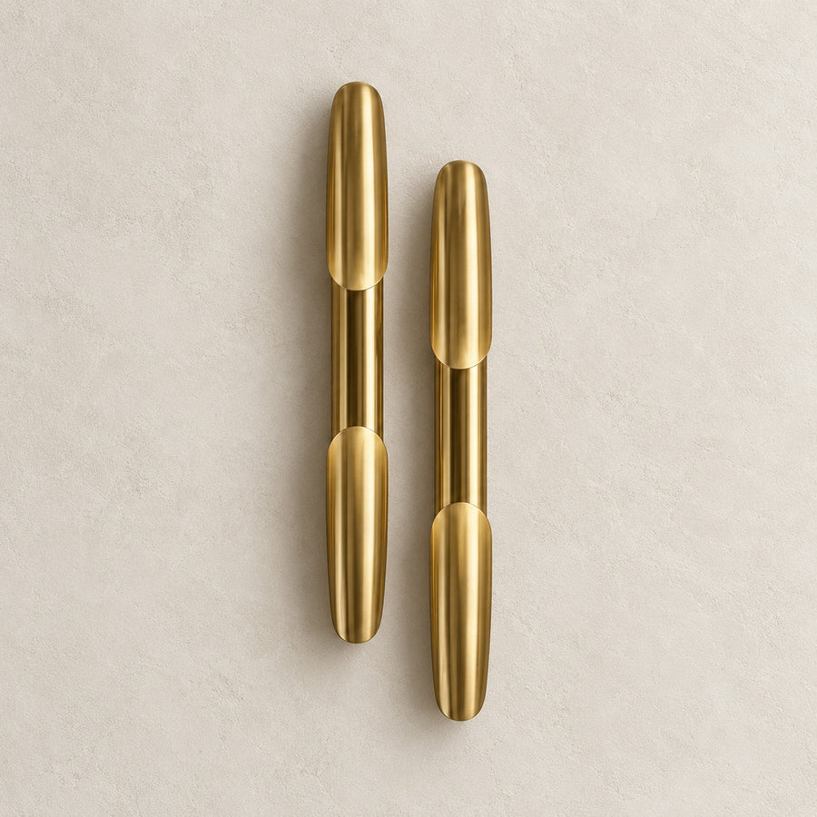 Brass Wall Light – LED – Nimes