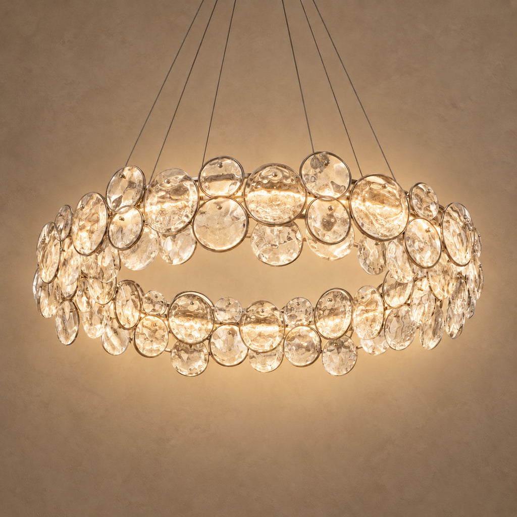Noa chandelier – light on