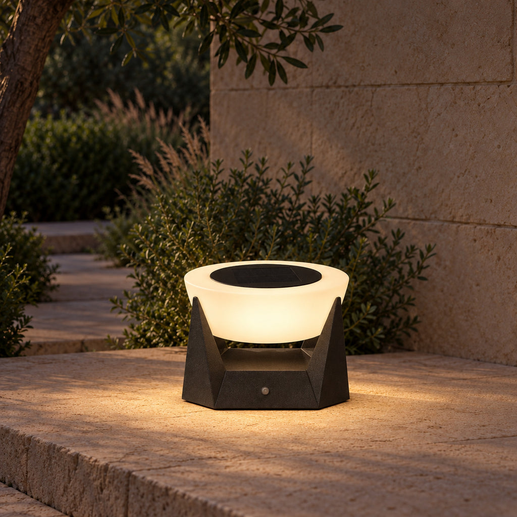Noctara outdoor light – light on