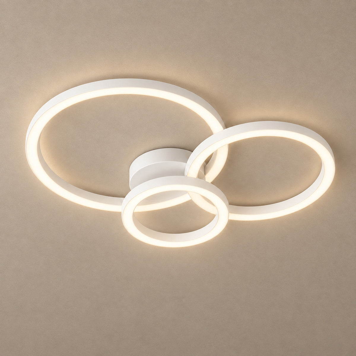 Olympia ceiling light – light on