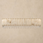 Opaline chandelier – light off