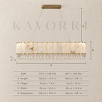 Opaline by KAVORRI – dimensions