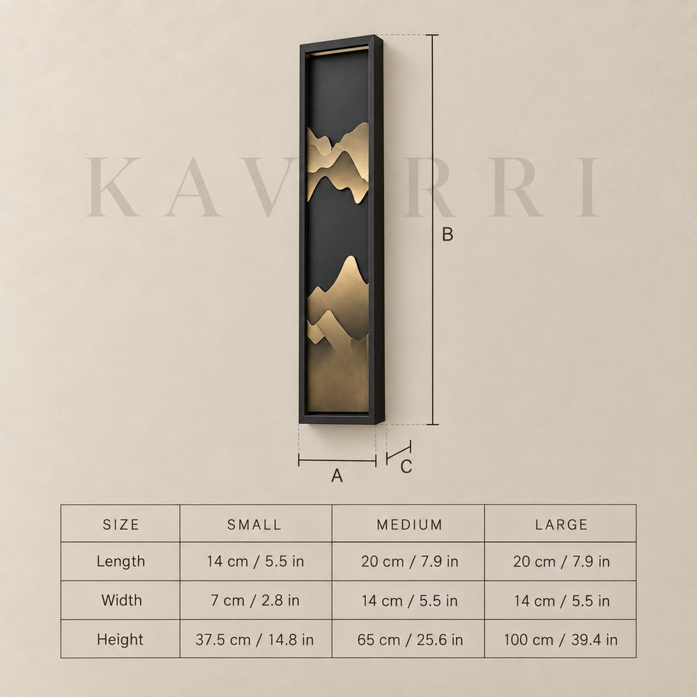 Solar Wall Light – Aluminium, LED – Paradiso dimensions