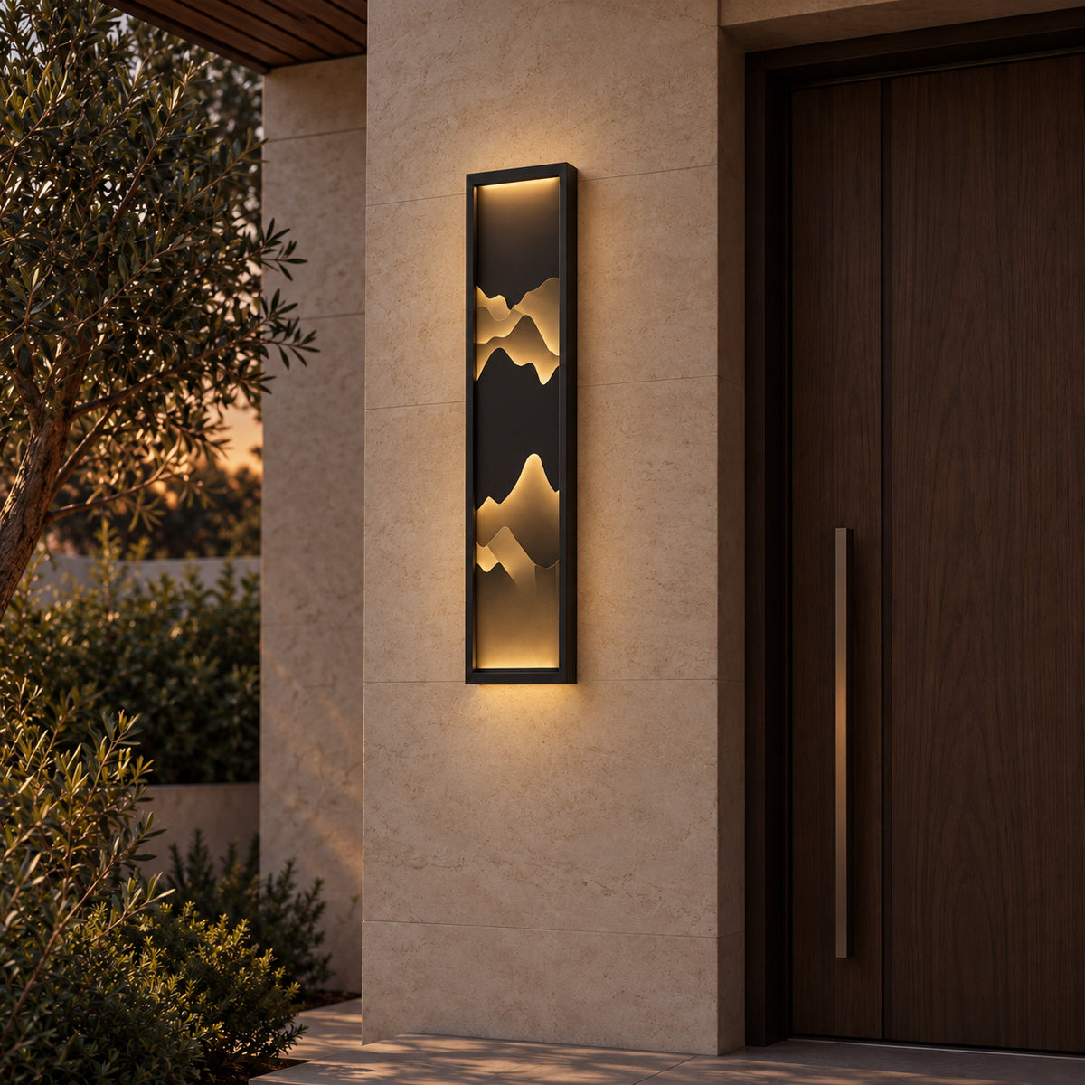 Paradiso outdoor light – light on