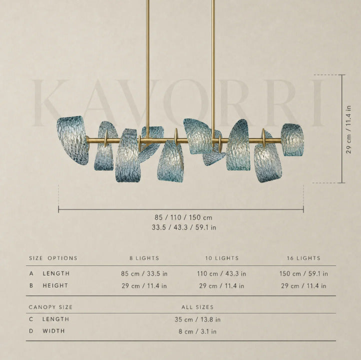 Pavo Dining chandelier