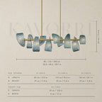 Pavo Dining chandelier