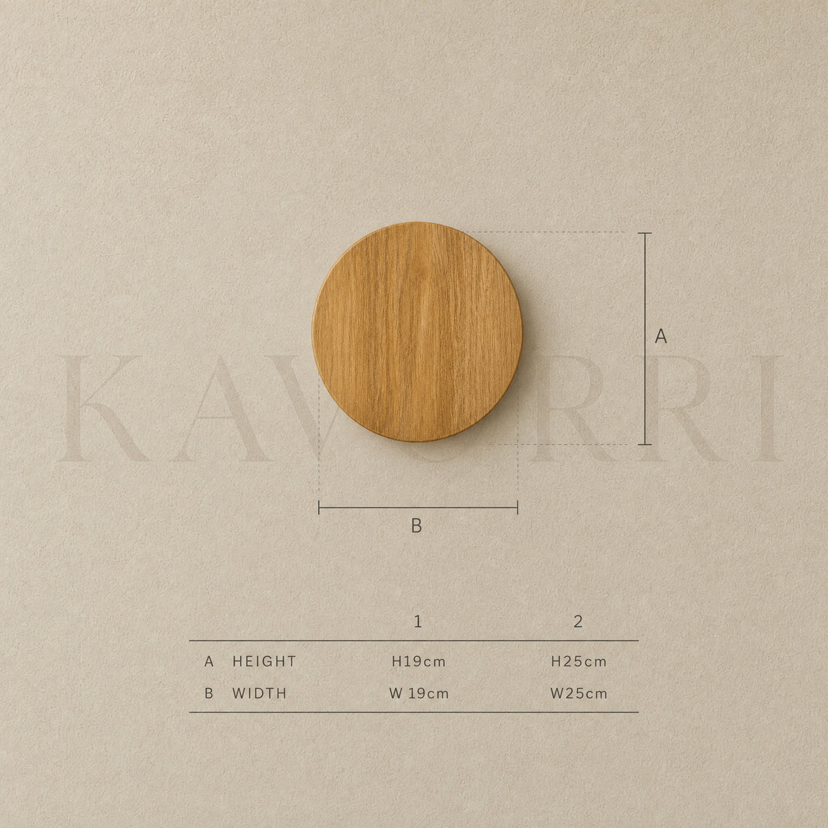 Ronnie wall light by KAVORRI