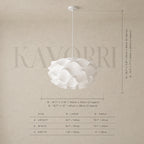 Rose pendant light