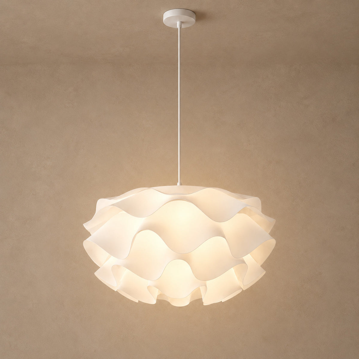 Rose pendant light
