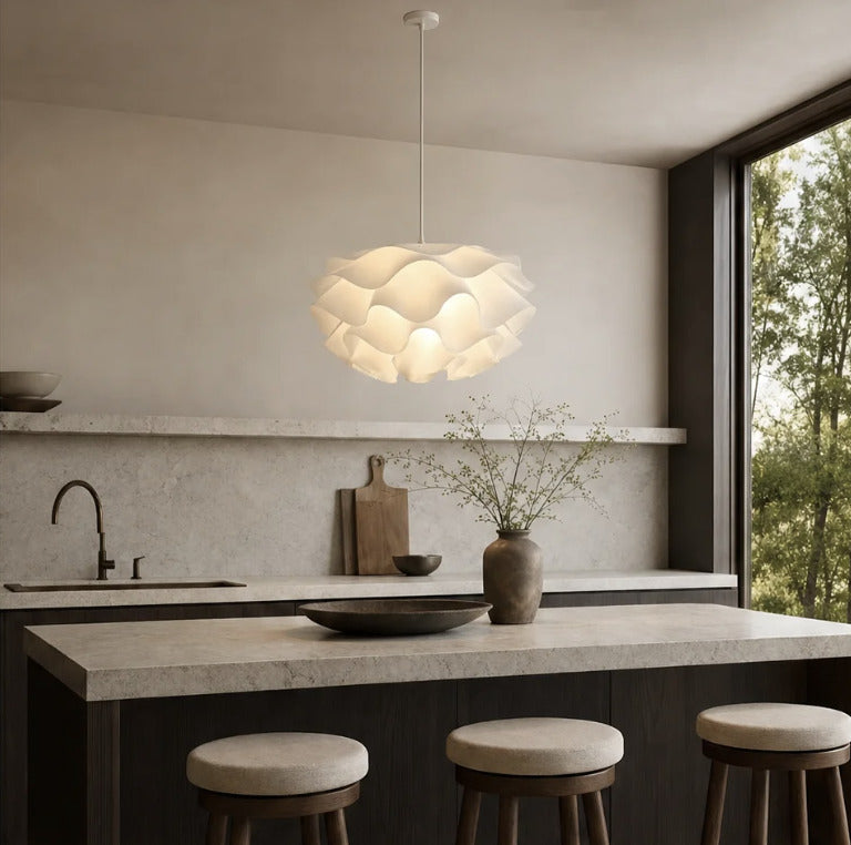 Rose pendant light