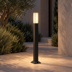 Rumi outdoor light – light on