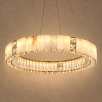Seraph chandelier – light on