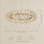 Serenza chandelier
