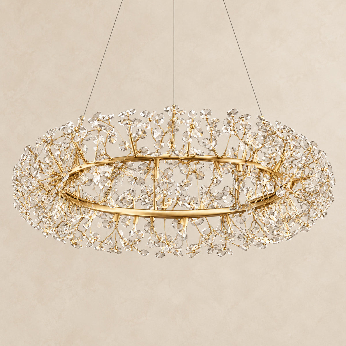 Serenza chandelier – light off