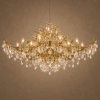 Seya chandelier – light on