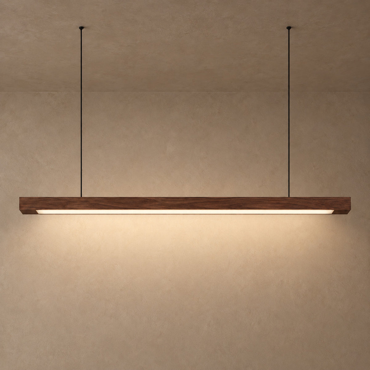 Sleekor ceiling light – light on