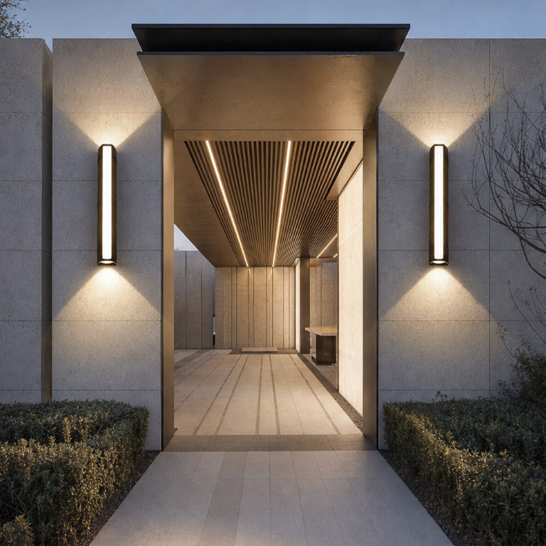 Slimline outdoor light by KAVORRI
