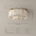 Solis ceiling light by KAVORRI