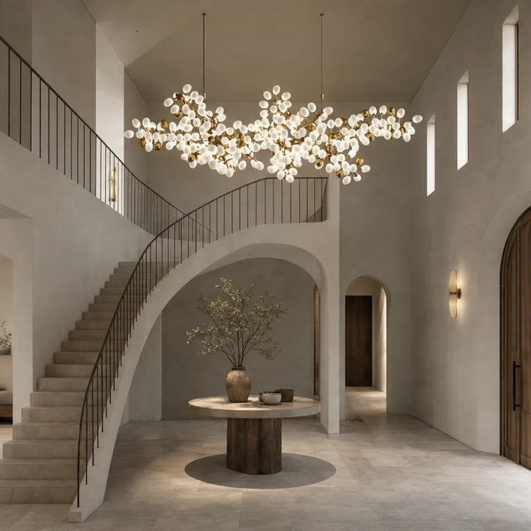 Spore chandelier