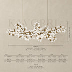 Spore chandelier