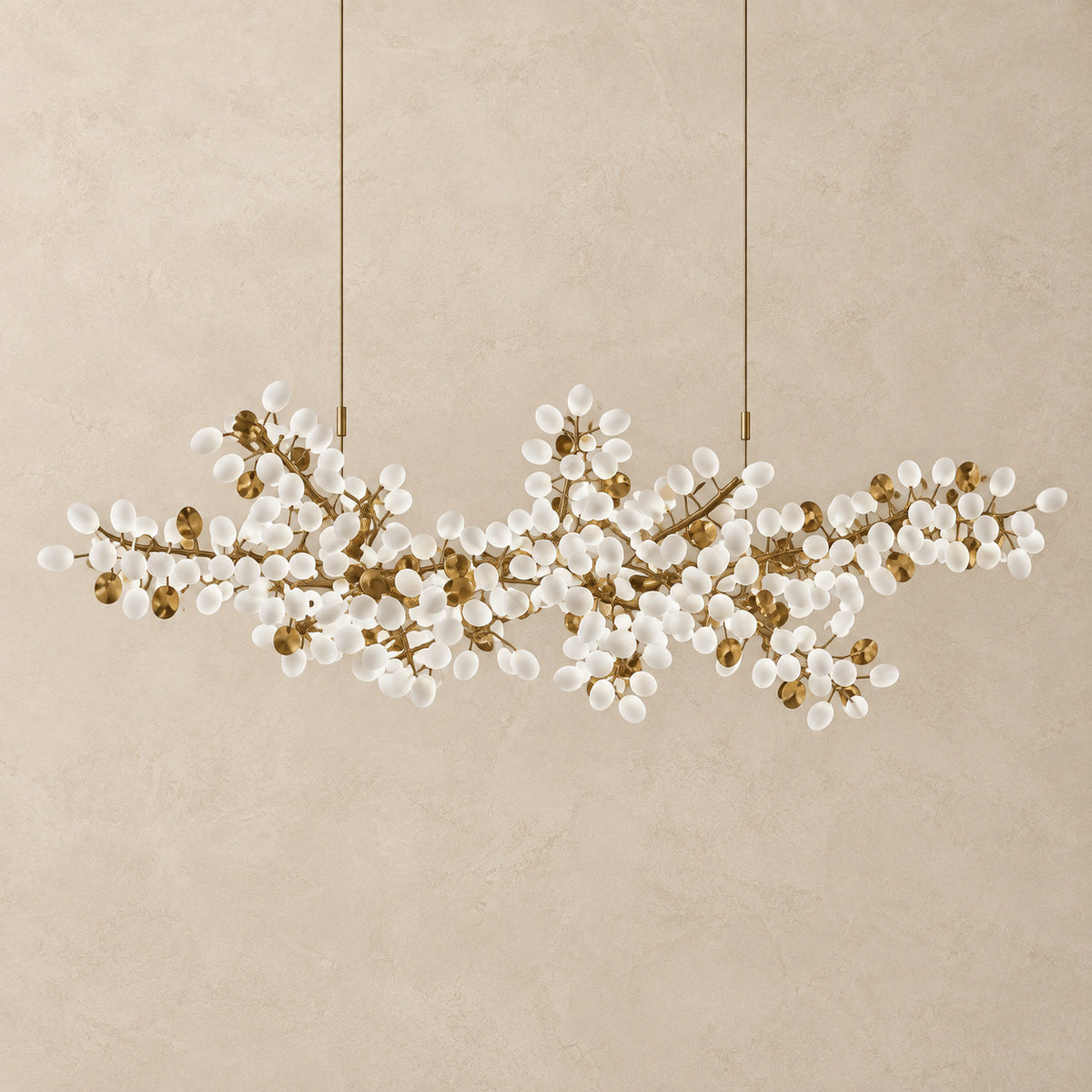 Spore chandelier – light off