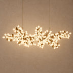 Spore chandelier – light on