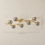 Sprig ceiling light by KAVORRI
