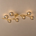 Sprig ceiling light – light on